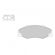 Pastiglie Freno Galfer 1055 Renault 19
