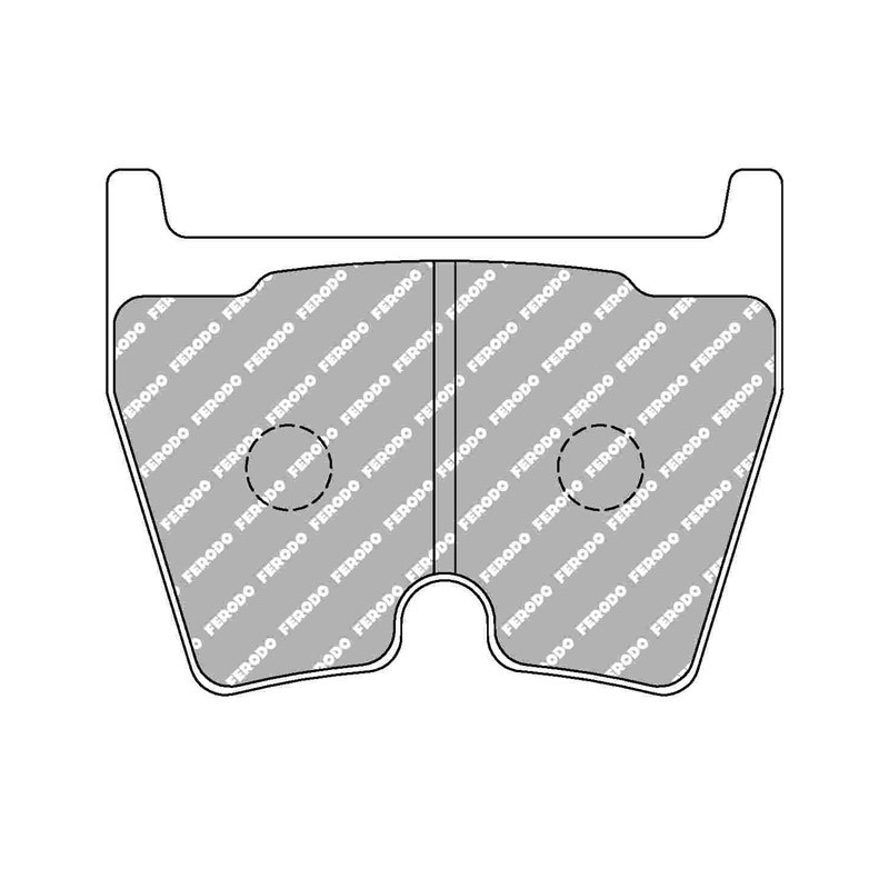 Plaquettes de Frein Ferodo DS2500 Avant Audi RS6 / Lamborghini Gallardo - F-CP1664W - FCP1664W - 3661768726006