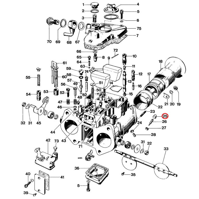 Tapone Vite By-pass Weber - W-1494500300 - 1494500300 - 3661768748534