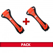 Pack 2 Window Breaker Hammer / Belt Cutter CE