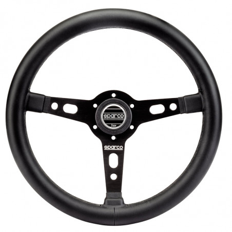 Sparco Targa 350 Lederlenkrad Schwarz