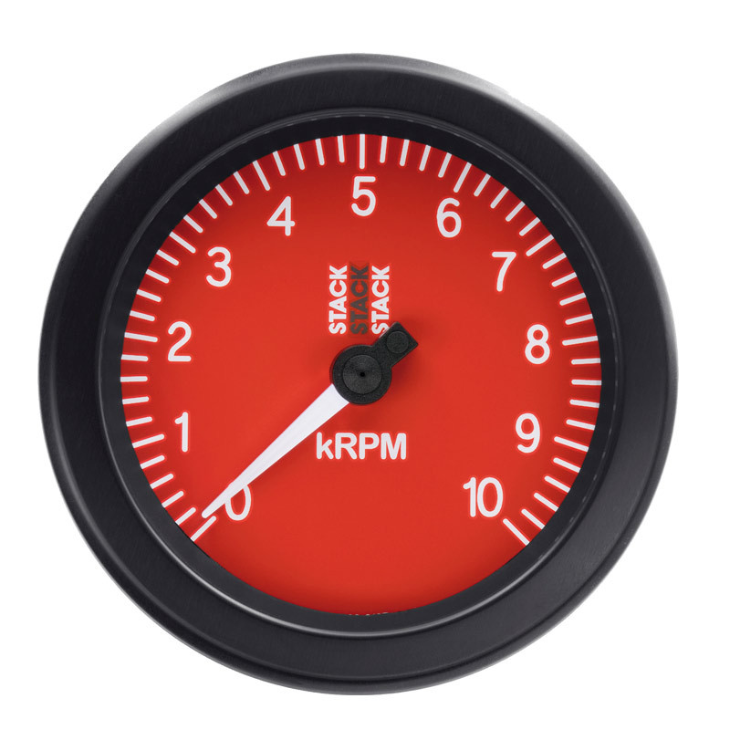 Compte-Tours Stack ST100 Sport Diamètre 88mm 0-10K RPM - ST-100-010.N - ST100-010