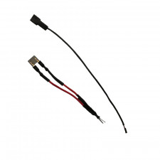 Airbag resistor for steering wheel hub