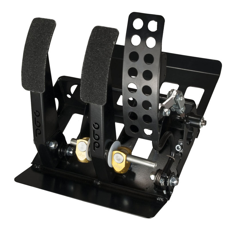 Pedalbox OBP 3 Pedale Hydraulische Kupplung Bodenbefestigung - OBP-XY002 - OBPXY002 - 3661768576656