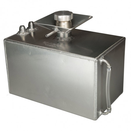 3 Gallon Square Aluminium JIC Foam Filled Fuel Tank with Splash Bowl