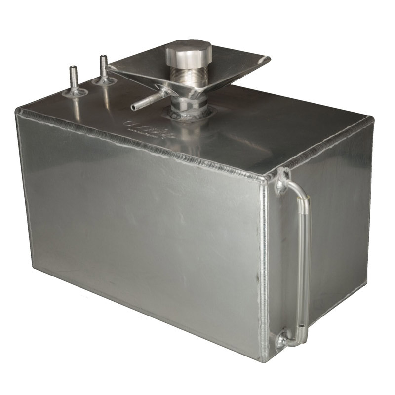3 Gallon Square Aluminium Foam Filled Fuel Tank with Splash Bowl - OBP-FTSB011 - OBPFTSB011 - 3661768862254