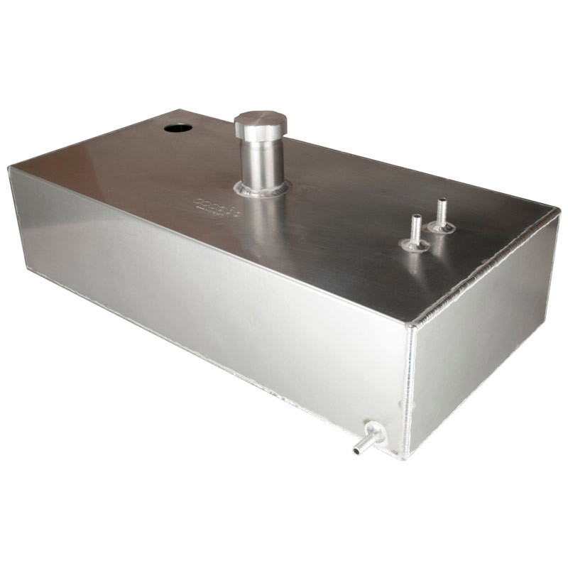 8 Gallon Square Aluminium Fuel Tank with Sender Hole - OBP-FTS03 - OBPFTS03 - 3661768862216