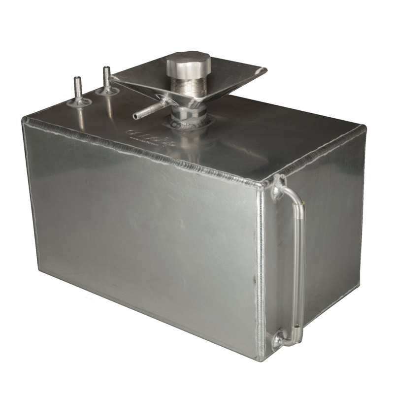 3 Gallon Square Aluminium Fuel Tank with Splash Bowl - OBP-FTSB002 - OBPFTSB002 - 3661768862223
