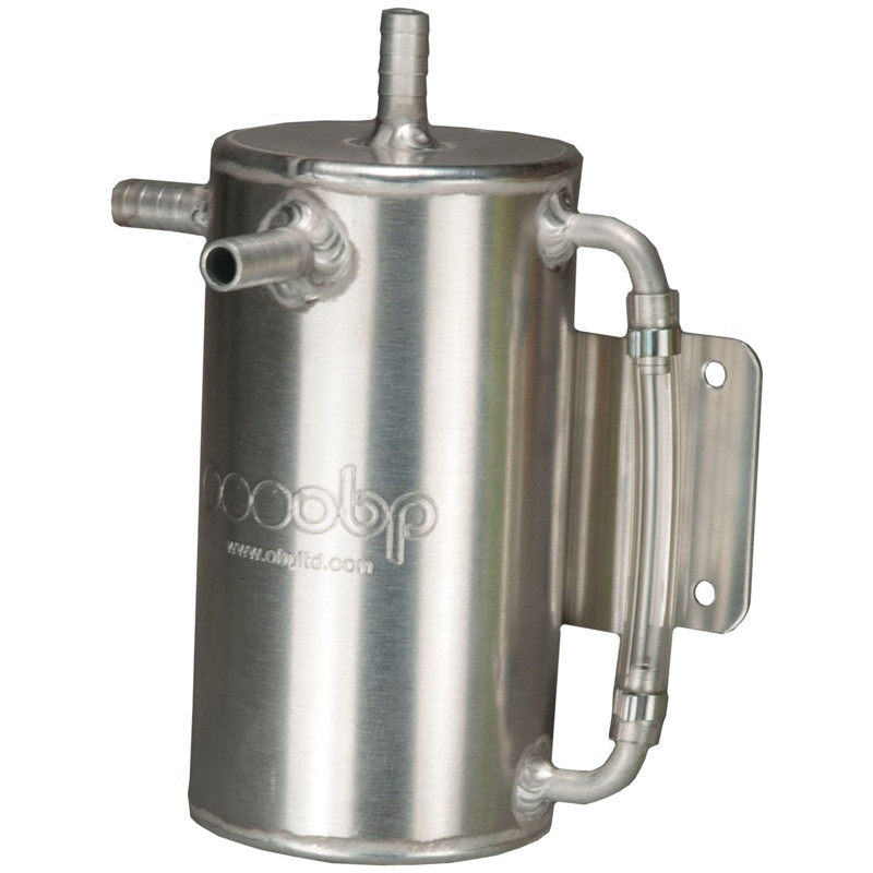 OBP 1 Liter round universal oil catch tank - OBP-CT004 - OBPCT004 - 3661768258866