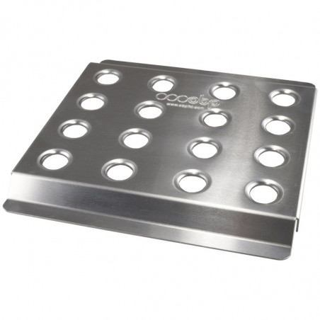 Repose-pieds Pilote Aluminium Plat OBP