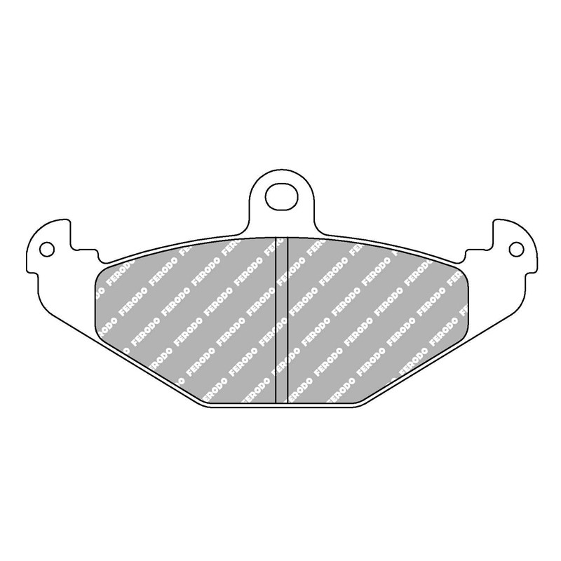 Bremsbeläge Ferodo DS2500 Hinten Lotus Elise / Opel Speedster - F-CP1560W - FCP1560W - 3661768841044