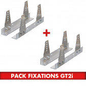 Pack Fixations Latérales Basses Aluminium GT2i