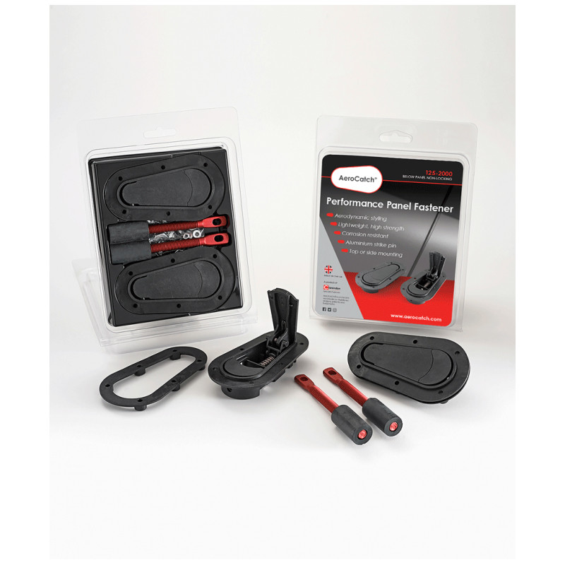 Aerocatch® Haubenbefestigung für die Unterseite ohne Schlüssel x2 - AS-499BSC - 125-2000 - 3661768111303