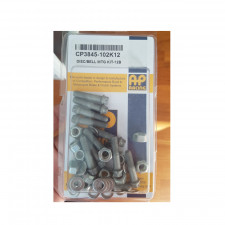 Kit boulonnerie Ap Racing 12 pièces 0.25"UNFx1.062" 6pans