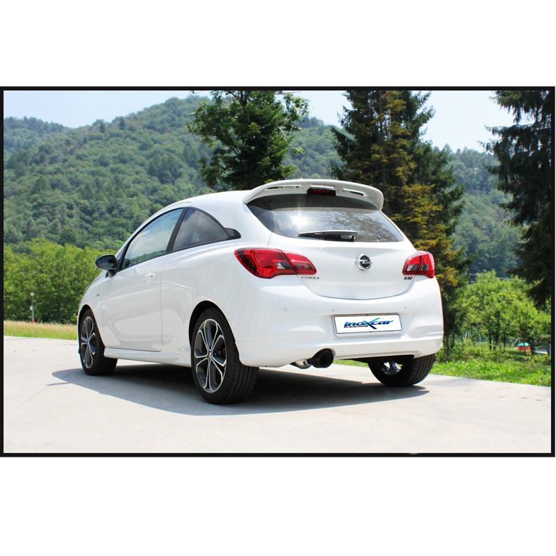 Inoxcar direct center pipe Opel Corsa E GSI 1.4 turbo after 2019 - IC-TCOP03 - TCOP.03 - 3661768398630