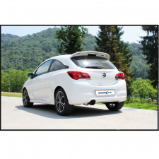 Tubo centrale silenziato Inoxcar Opel Corsa E GSI 1.4 turbo dopo il 2019