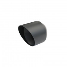 Inoxcar 100mm Black Ceramic rear muffler Opel Corsa E GSI 1.4 turbo after 2019