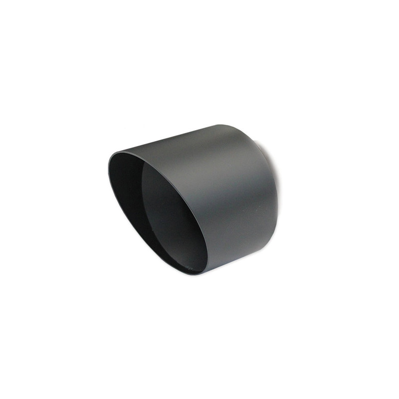Inoxcar 100mm Black Ceramic rear muffler Opel Corsa E GSI 1.4 turbo after 2019 - IC-OPCO2410CBLK - OPCO.24.10CBLACK - 3661768397930