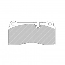 Bremsbeläge Ferodo DS1.11 hinten für AUDI R8 4.2 FSI quattro 04.07 - 09.10 Bremssattel BREMBO