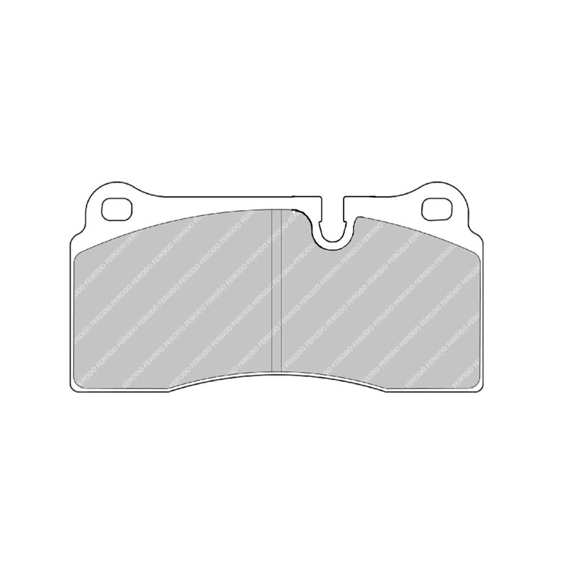 Bremsbeläge Ferodo DS1.11 Hinten Nissan GTR R35 - F-CP1281W - FCP1281W - 3661768544853