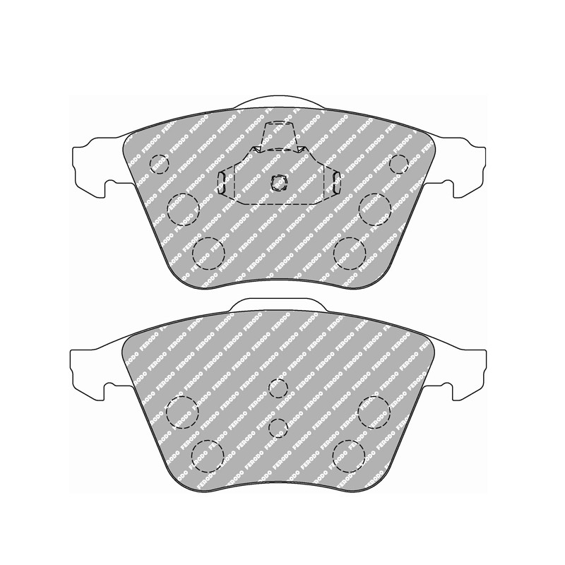 Pastiglie freno Ferodo DS2500 anteriore Audi S3 8V - F-CP4223H - FCP4223H - 3661768549742