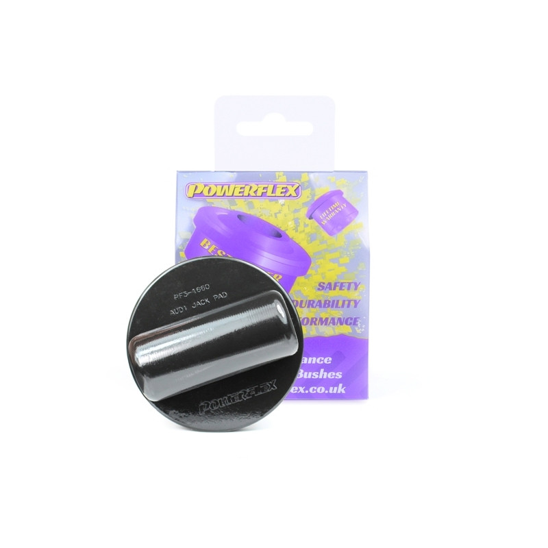 Powerflex 80mm jack pad adaptor Audi (1 part) - PF-31660 - PF3-1660 - 5055676547118