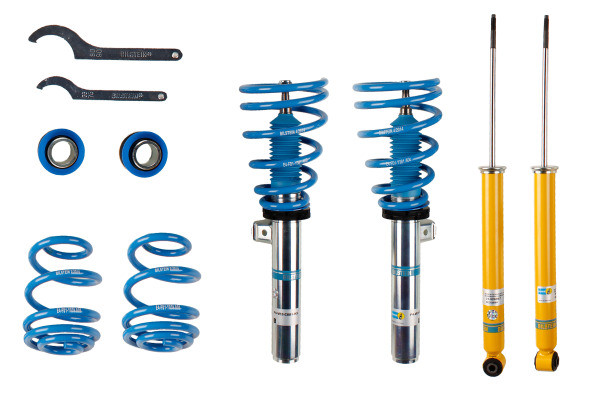 Kit Bilstein Kombinierte Gewindefahrwerke Einstellbare Stoßdämpfer B14 PSS BMW E46 330CD 99-04 - BIL-47-126848 - 47-126848 - 3661768233276