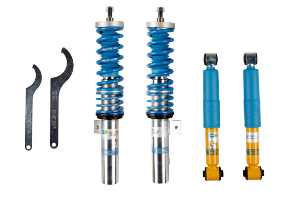 Kit Bilstein Kombinierte Gewindefahrwerke Einstellbare Stoßdämpfer B14 PSS Peugeot 206 - BIL-47-087569 - 47-087569 - 3661768322987