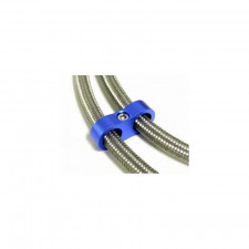 Collier 2 voies anodisé Bleu