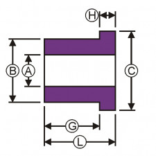 Silent-Bloc Powerflex Universel 35/43mm
