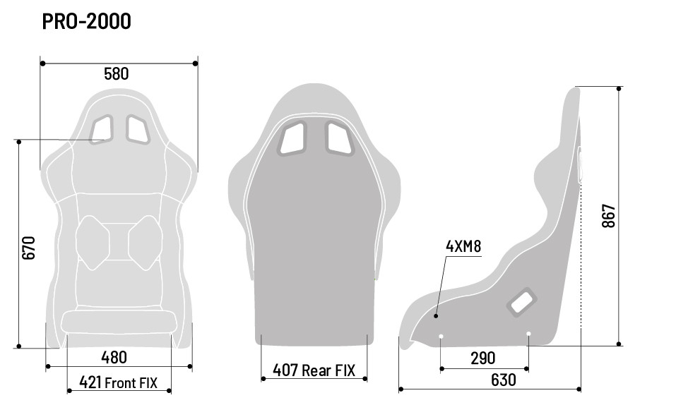 Sedile Racing Sparco Pro 2000 QRT - 008016RNR - 008016RNR - 8033280302856