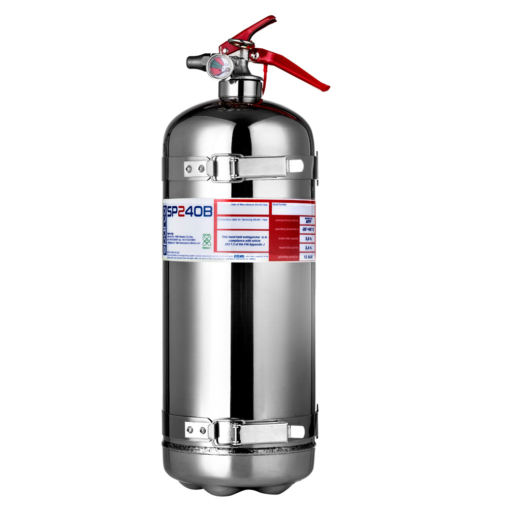 Sparco 2,4L hand-held fire extinguisher - 014773BXL24 - 014773BXL24 - 8033280312039