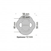 Powersprint 220°C Exhaust Bush length 58mm
