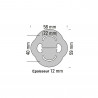 Powersprint 220°C Exhaust Bush length 58mm