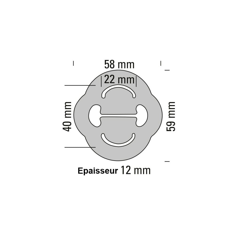 Powersprint 220°C Exhaust Bush length 58mm - PS-909918 - 909918 - 3661768257807