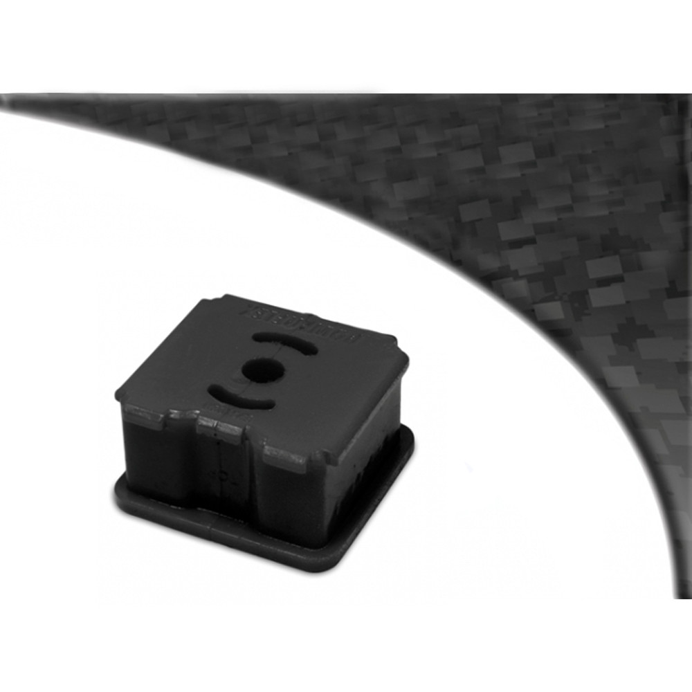 Powerflex Black Rear Chasis Exhaust Mount Renault Clio II - PF-EXH020-N - EXH020BLK - 5055676535894