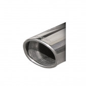 Sortie Echappement Inoxcar Ovale Diamètre 90x70mm longueur 250mm