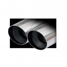 Auspuff Inoxcar 2x80 Racing Länge 230mm
