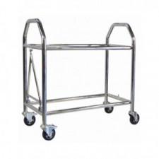 Wagen mit niedrigen INOX-Reifen Länge 1,8m