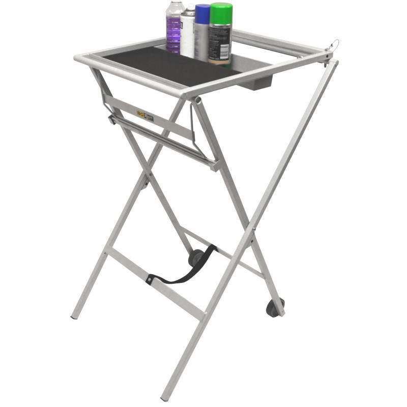 Tavolo da portata pieghevole, grigio - BG-R109P - BGR109P - 5060252090865