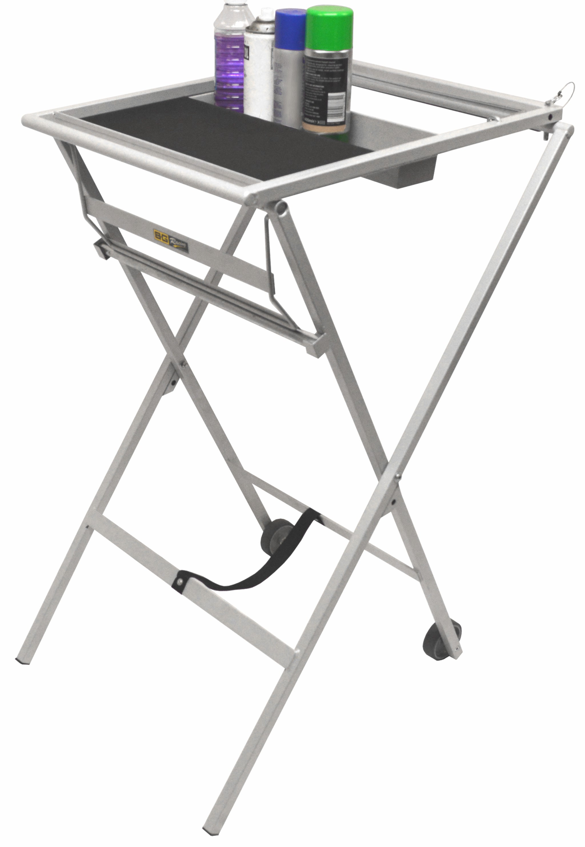 Tavolo da portata pieghevole, grigio - BG-R109P - BGR109P - 5060252090865