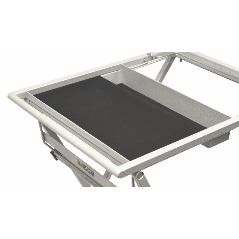 Tavolo da portata pieghevole, grigio - BG-R109P - BGR109P - 5060252090865