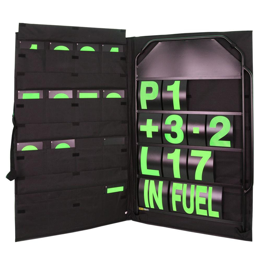 Kit panneautage alu noir chiffres verts sac inclus - GT2i - BG-R250BLA-G - BGR250BLA-G - 5060252091404