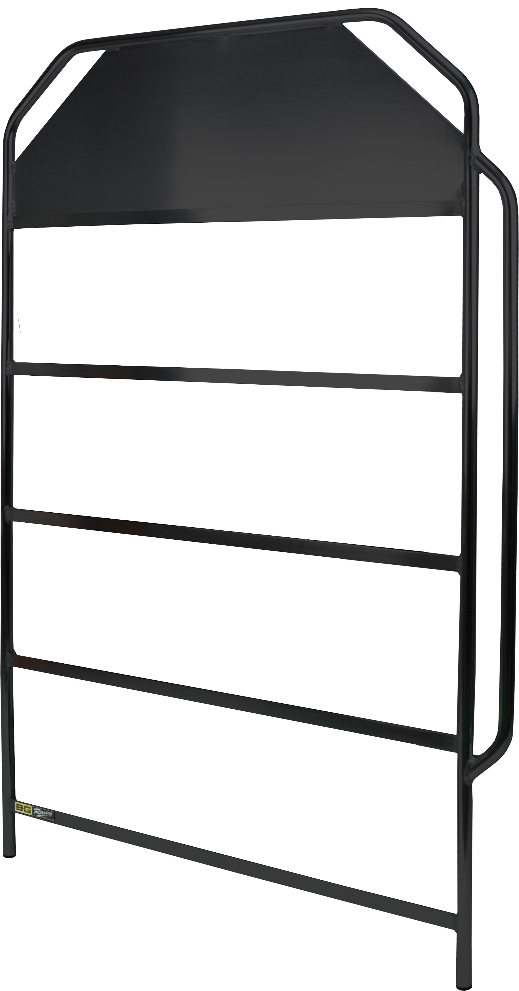 Cadre panneautage aluminium noir léger 4 lignes poignée ergonomique - GT2i - BG-R251BLA - BGR251BLA - 5060252091503