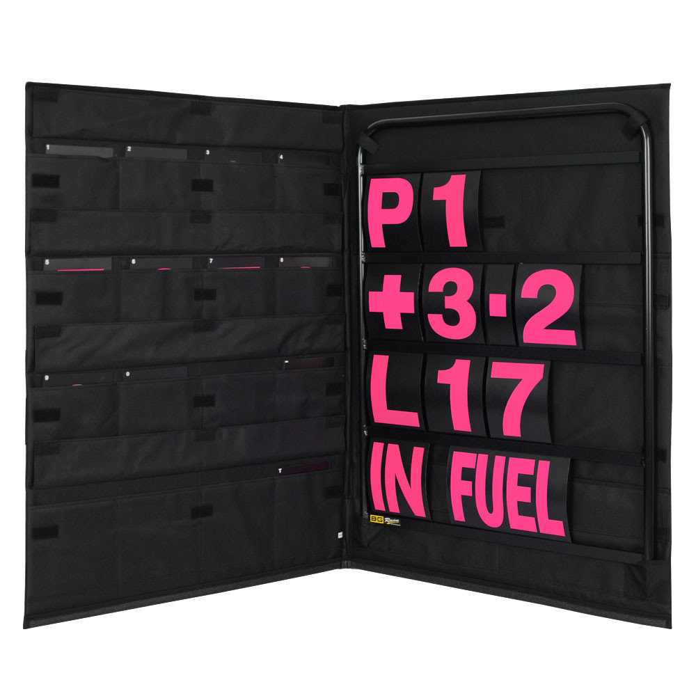 Kit panneautage aluminium T6 chiffres roses sac nylon - GT2i - BG-R260BLA-P - BGR260BLA-P - 5060252091565