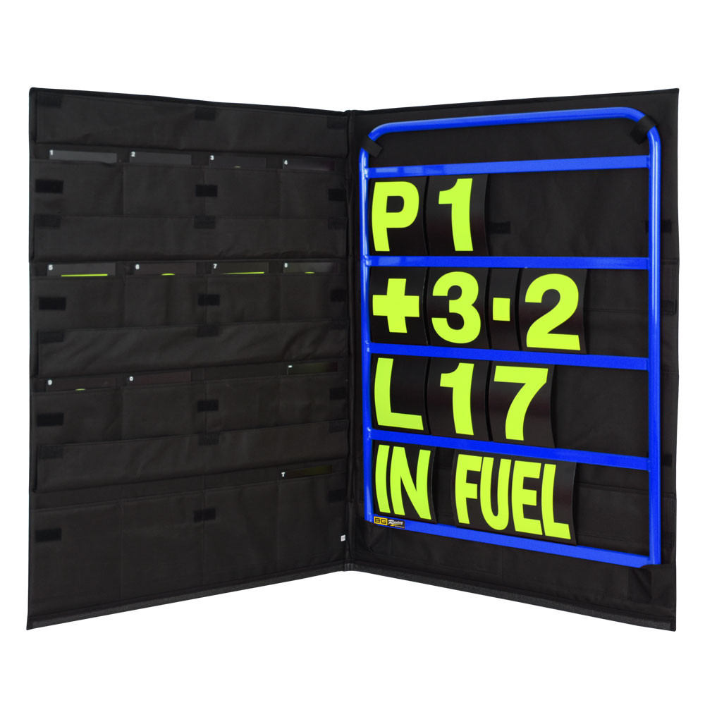 Kit numeri arancio ad alta visibilità per pit board, 38 pezzi, altezza 178 mm - GT2i - BG-R260BLU-Y - BGR260BLU-Y - 5060252091633
