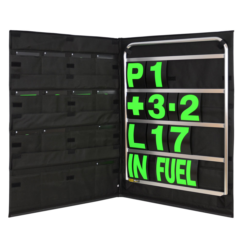 Kit panneautage aluminium T6, chiffres verts, sac nylon, 830x630mm - GT2i - BG-R260G - BGR260G - 5060252091640