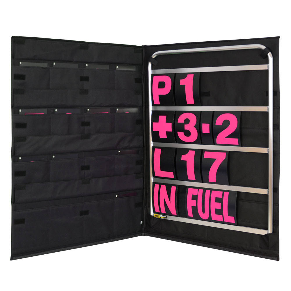Alu-Panneling-Set mit rosa Zahlen und Aufbewahrungstasche - BG-R260P - BGR260P - 5060252091664