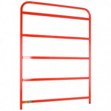 Telaio di pannello alluminio rosso