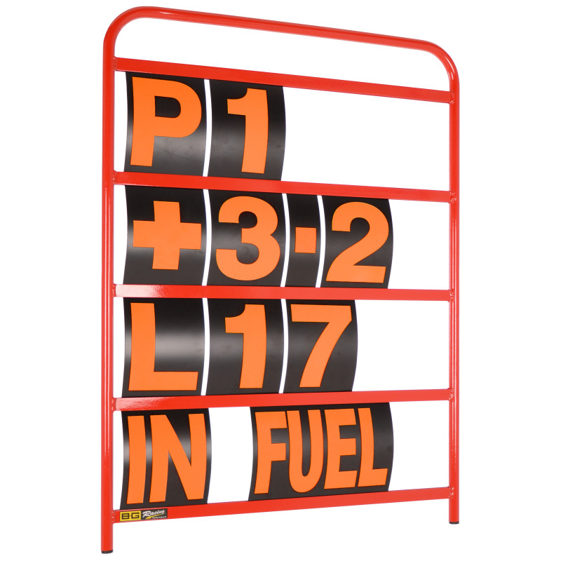 Paneelrahmen Aluminium T6 rot, 830x630mm, 4 Reihen - GT2i - BG-R261RED - BGR261RED - 5060252091763